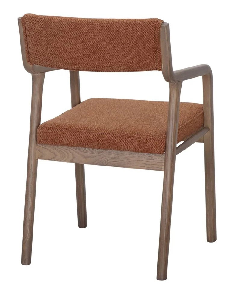 KUMSU-sillon-madera-tapizado-calabaza-1 KUMSU sillon madera tapizado calabaza 1