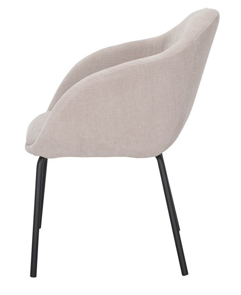 MARVIN sillon tapizado marfil 2