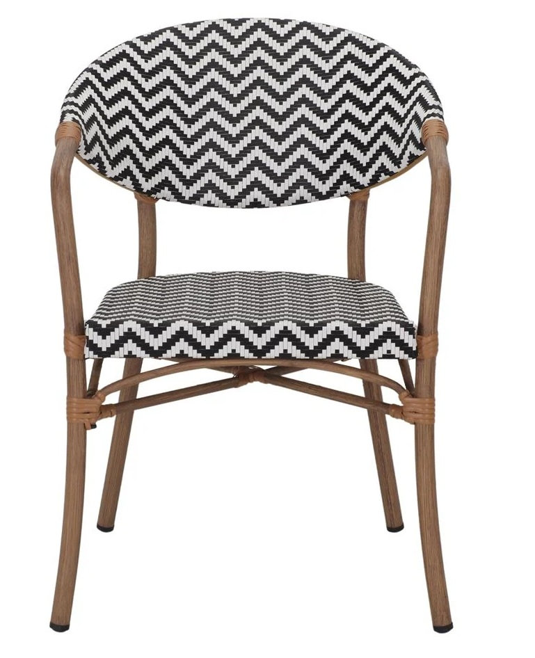 LUNGO Sillon exterior negro 3