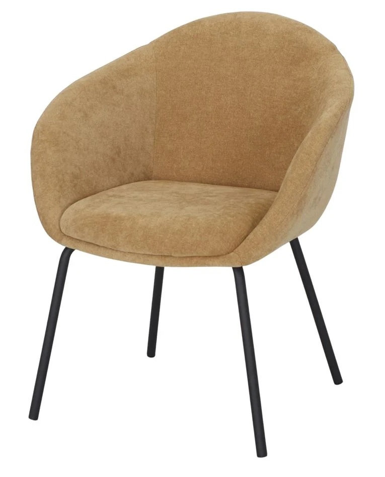 MARVIN sillon tapizado curry