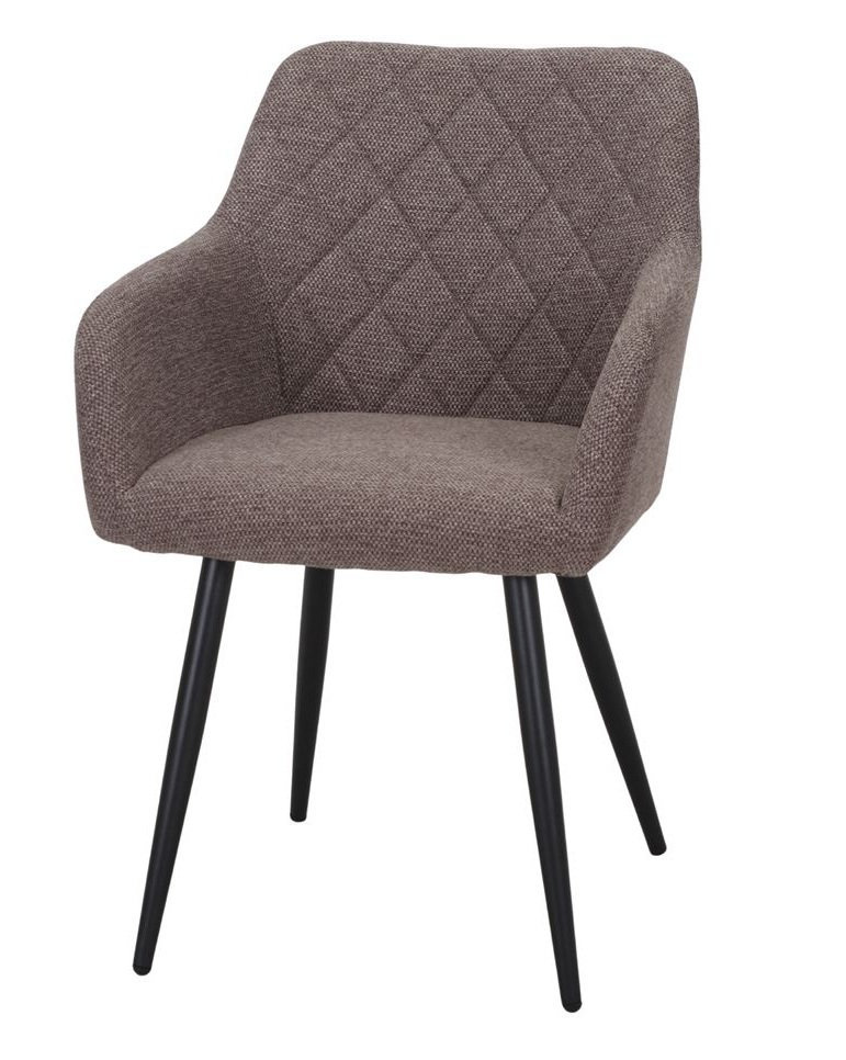 CLIFTON Sillon tapizado marron