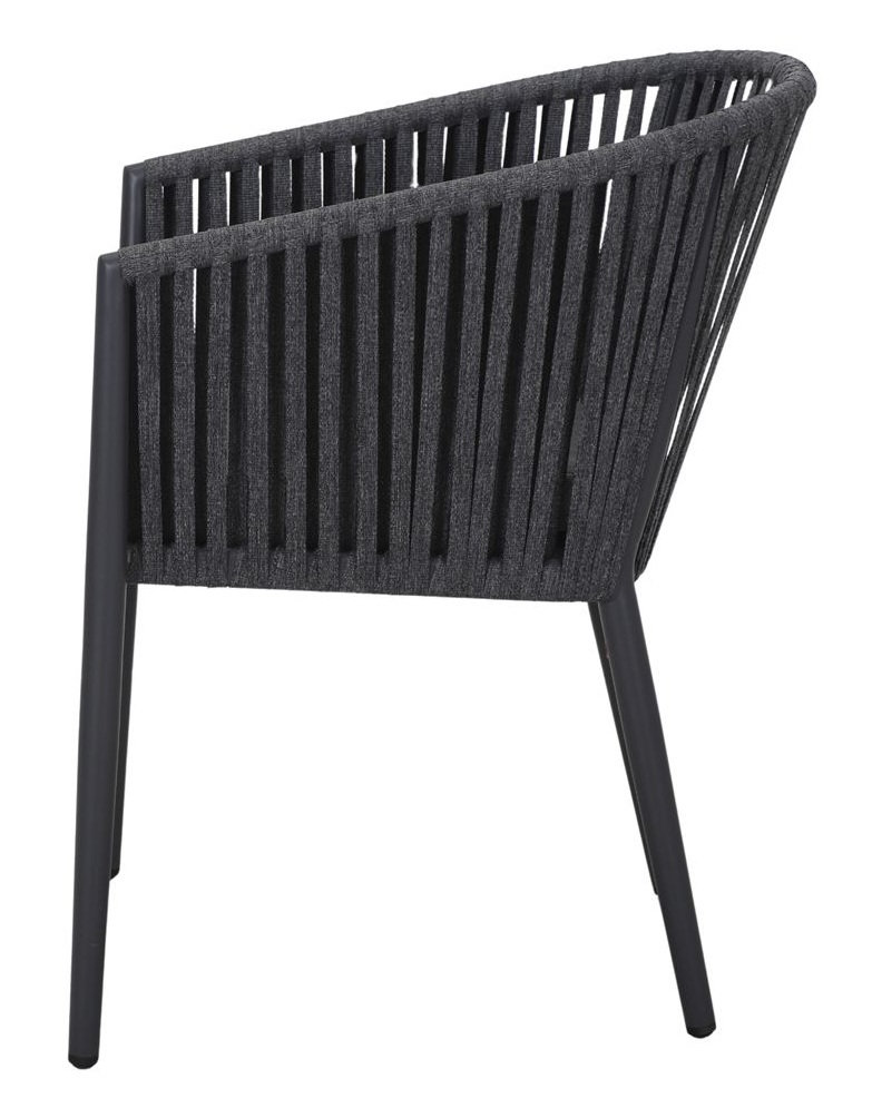 BRECCIA sillon exterior negro 2