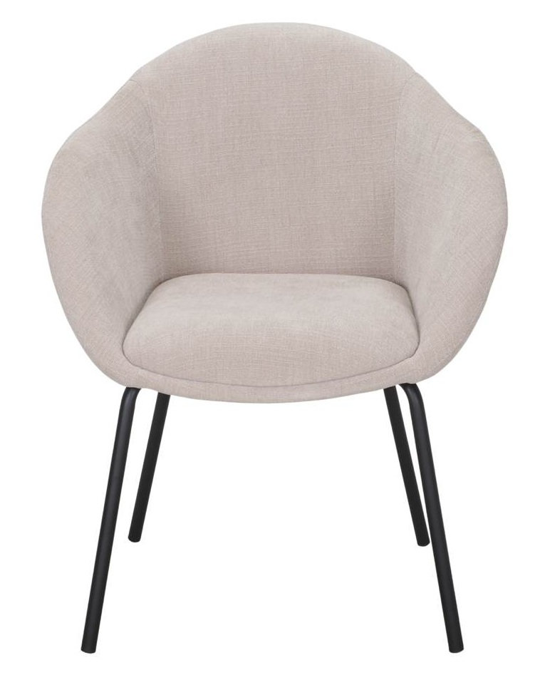 MARVIN sillon tapizado marfil 1