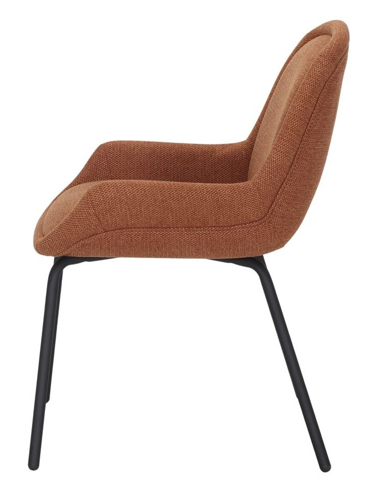 OLEMA Silla tapizada calabaza 1