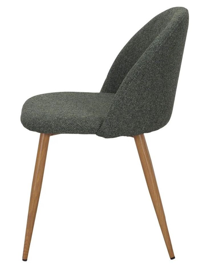 FREDA Silla tapizada verde 1