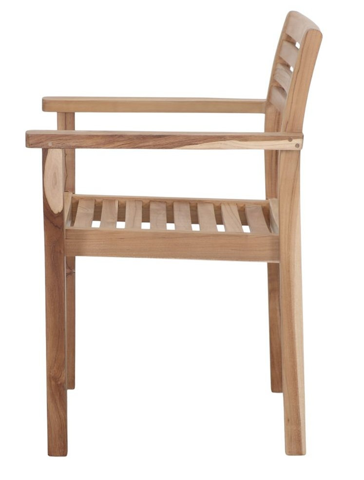 NIXON silla madera teka 2