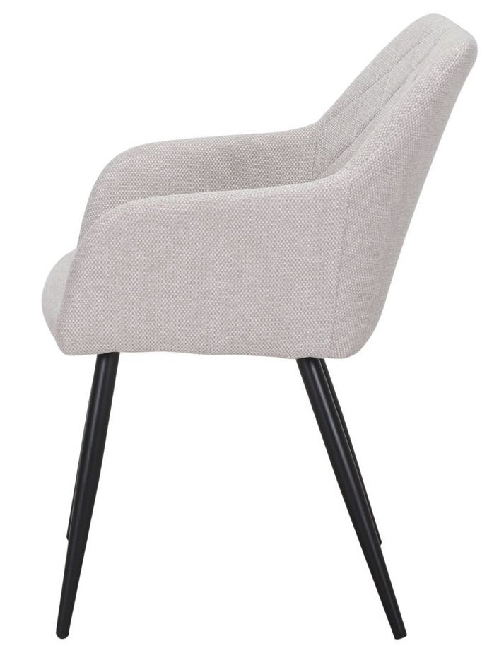 CLIFTON Sillon tapizado beige 2