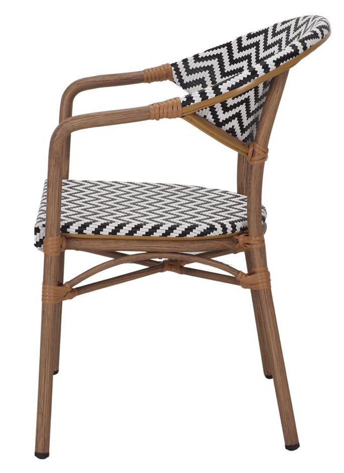 LUNGO Sillon exterior negro 5