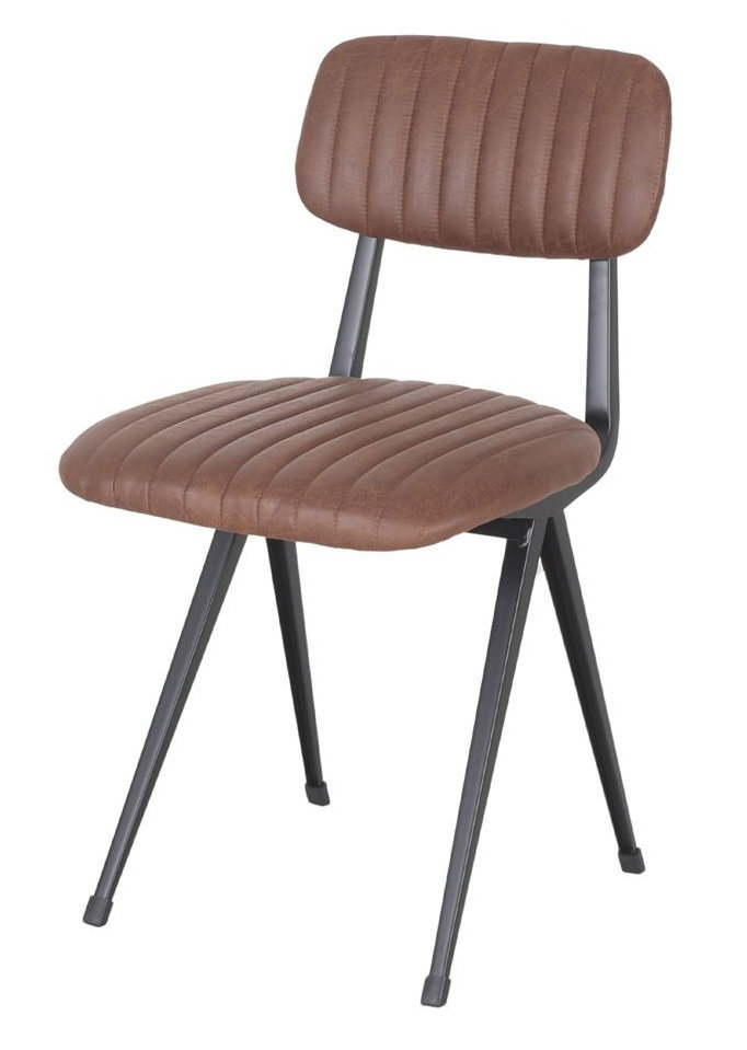 AMSTERDAM silla piel tapizada