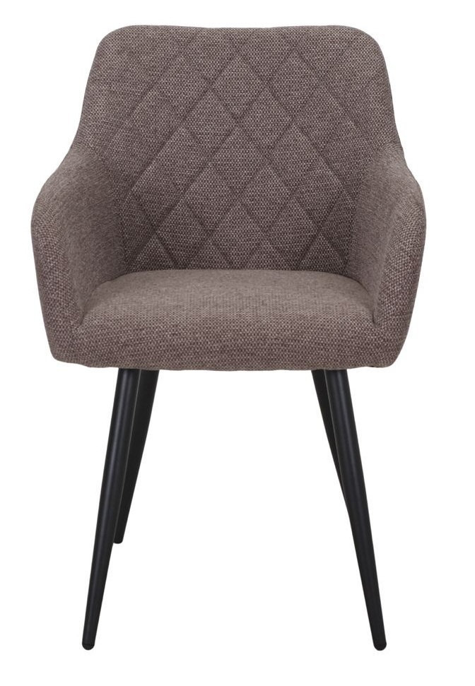 CLIFTON Sillon tapizado marron 2