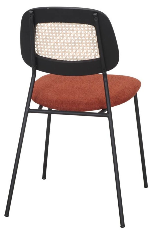 MELITA silla tapizada teja 3