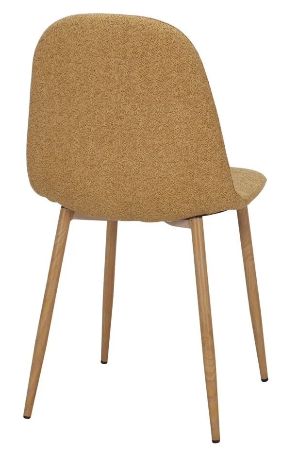 BOLD silla tapizada mostaza 2