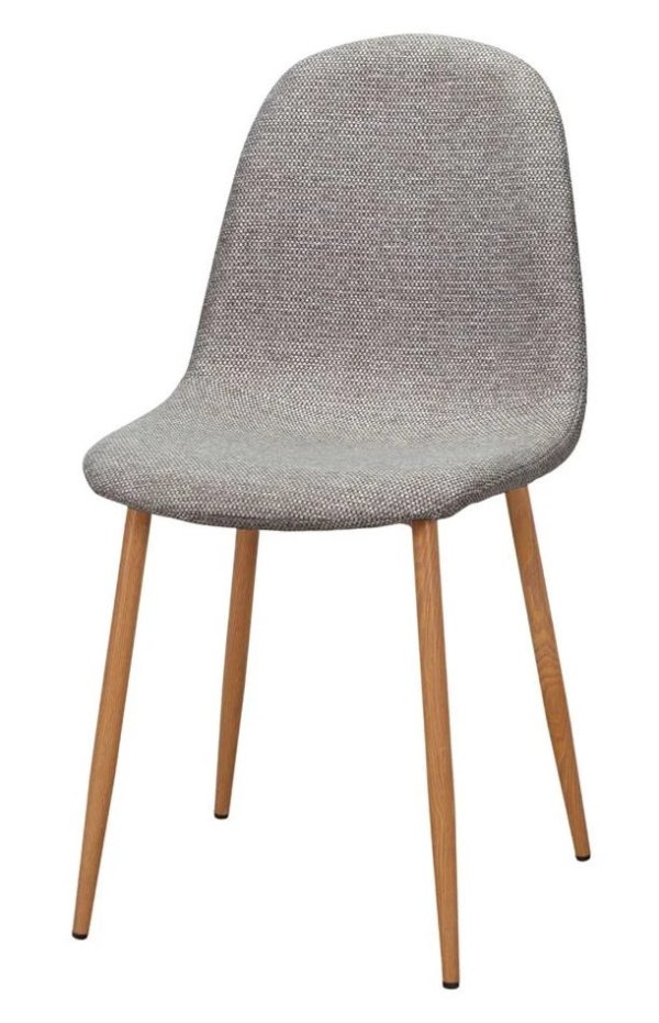 BOLD silla tapizada gris