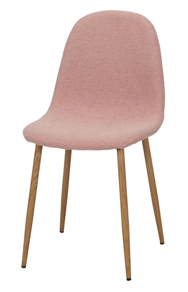BOLD silla tapizada rosa