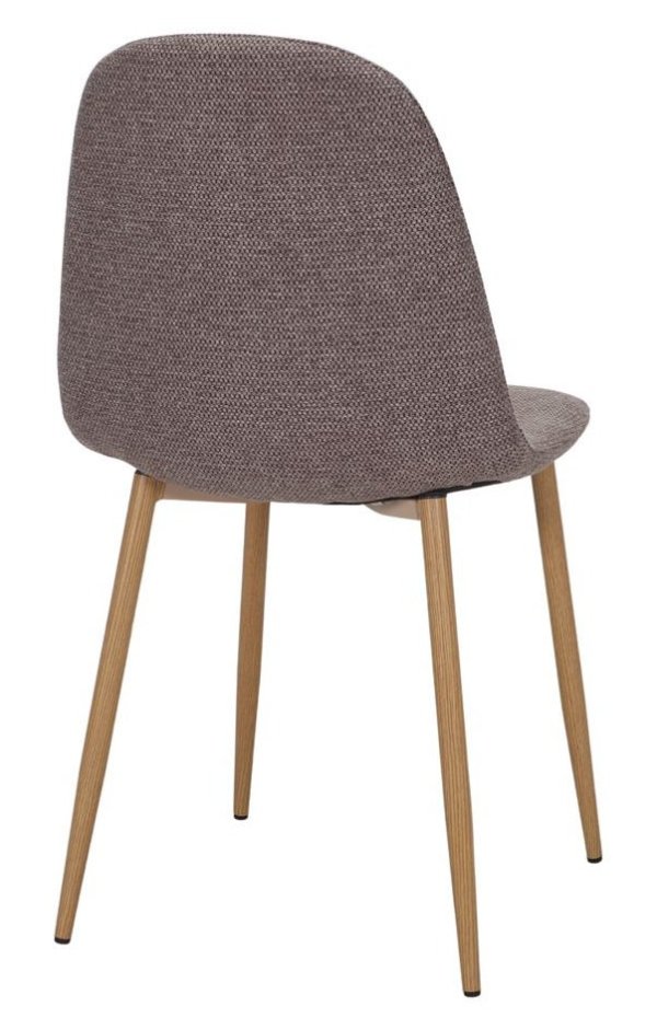 BOLD silla tapizada marron 2