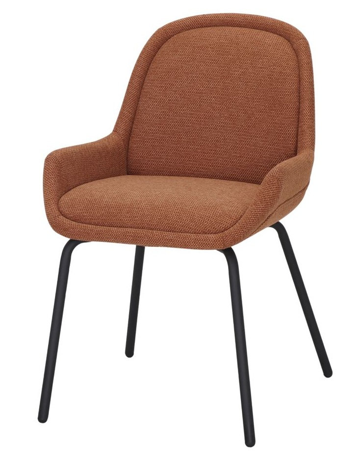 OLEMA-Silla-tapizada-calabaza OLEMA Silla tapizada calabaza