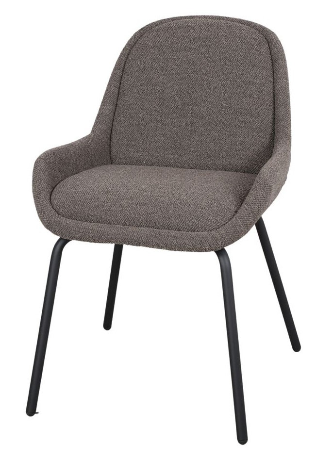 OLEMA-Silla-tapizada-marron OLEMA Silla tapizada marron