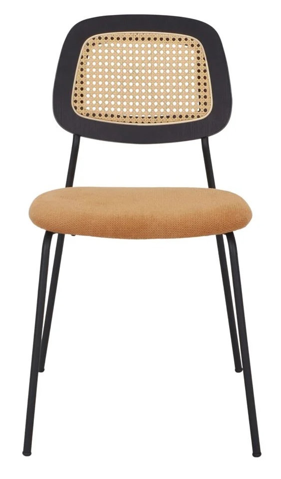 MELITA silla tapizada curry 1