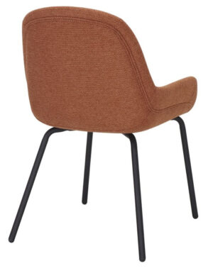 OLEMA Silla tapizada calabaza 2