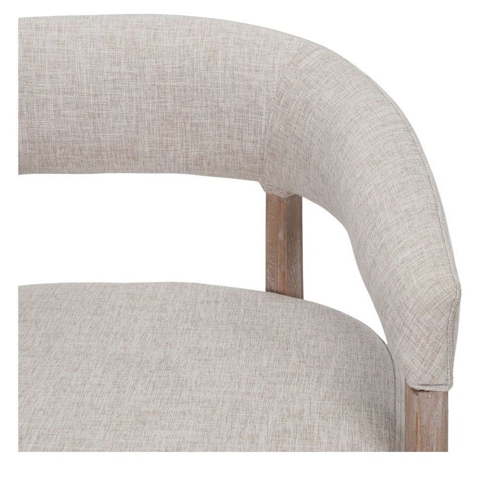 ODEI Sillon madera tapizado 4