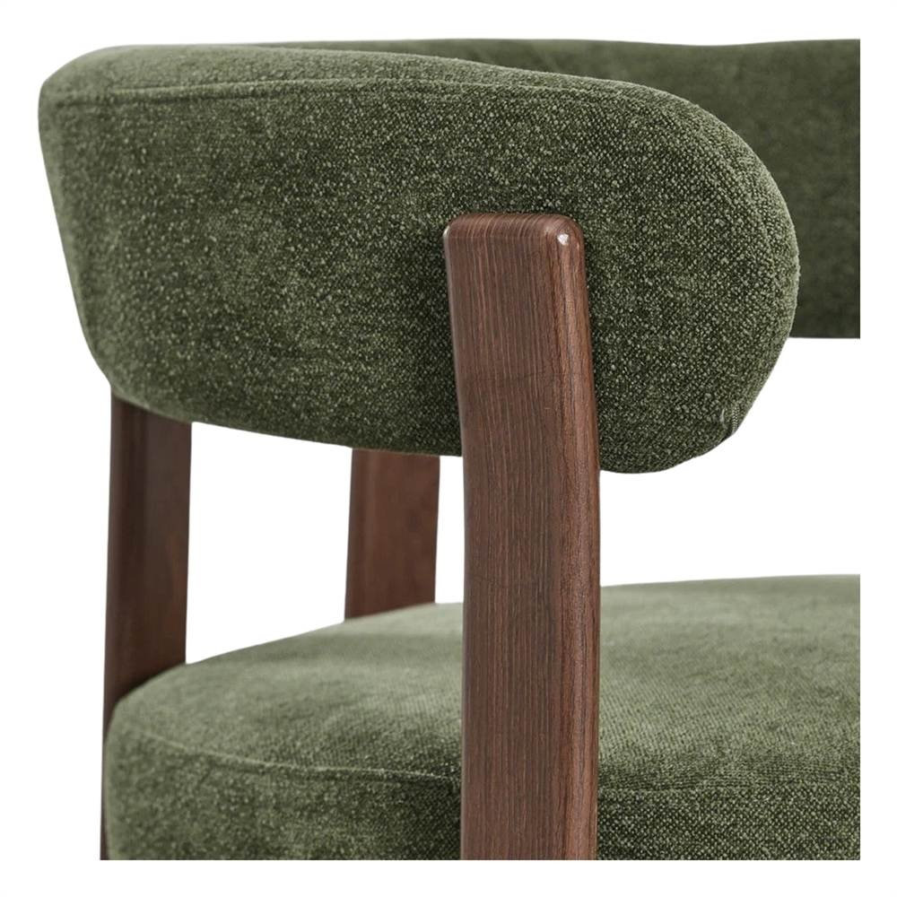 KENSAL sillon tapizado verde 4