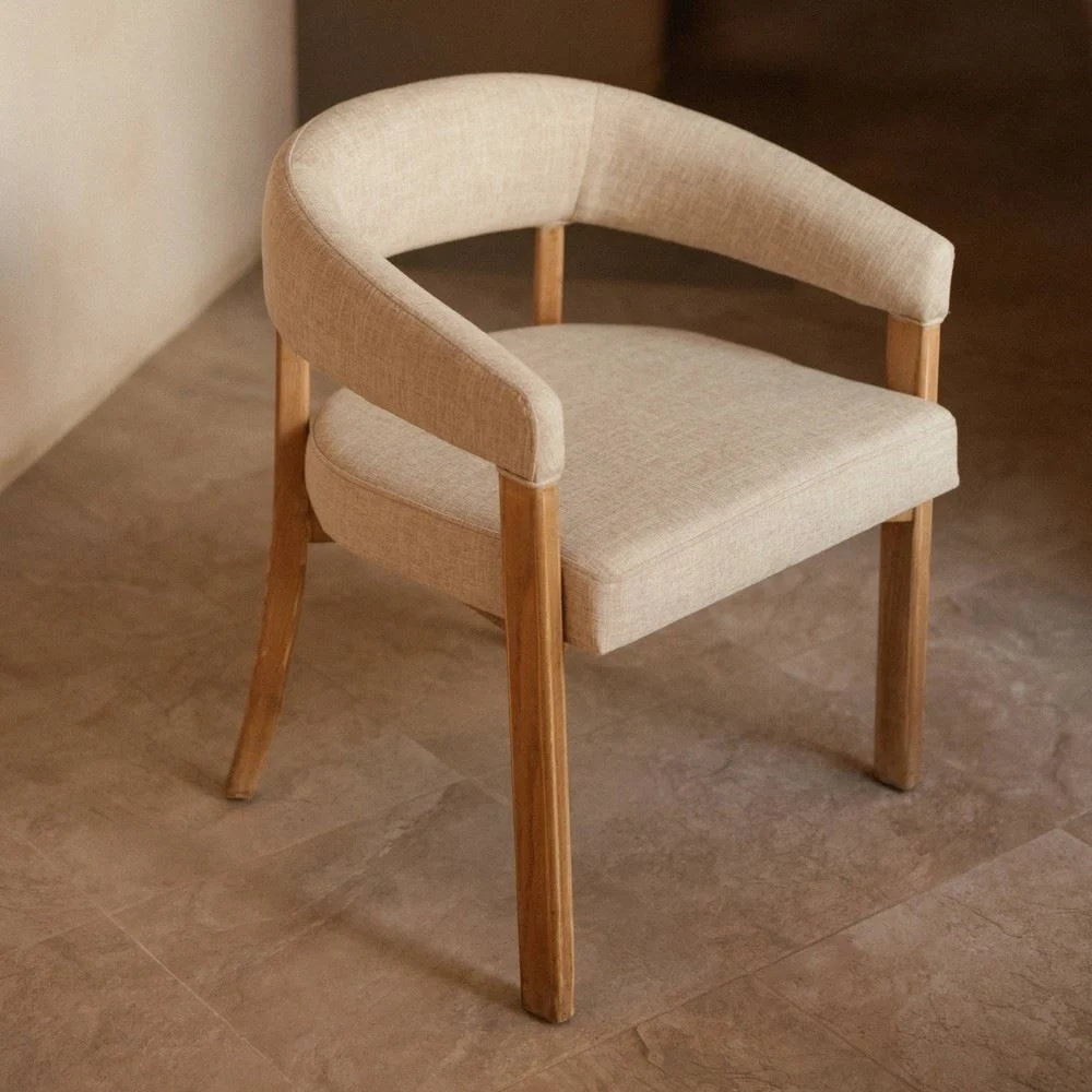 ODEI Sillon madera tapizado 7