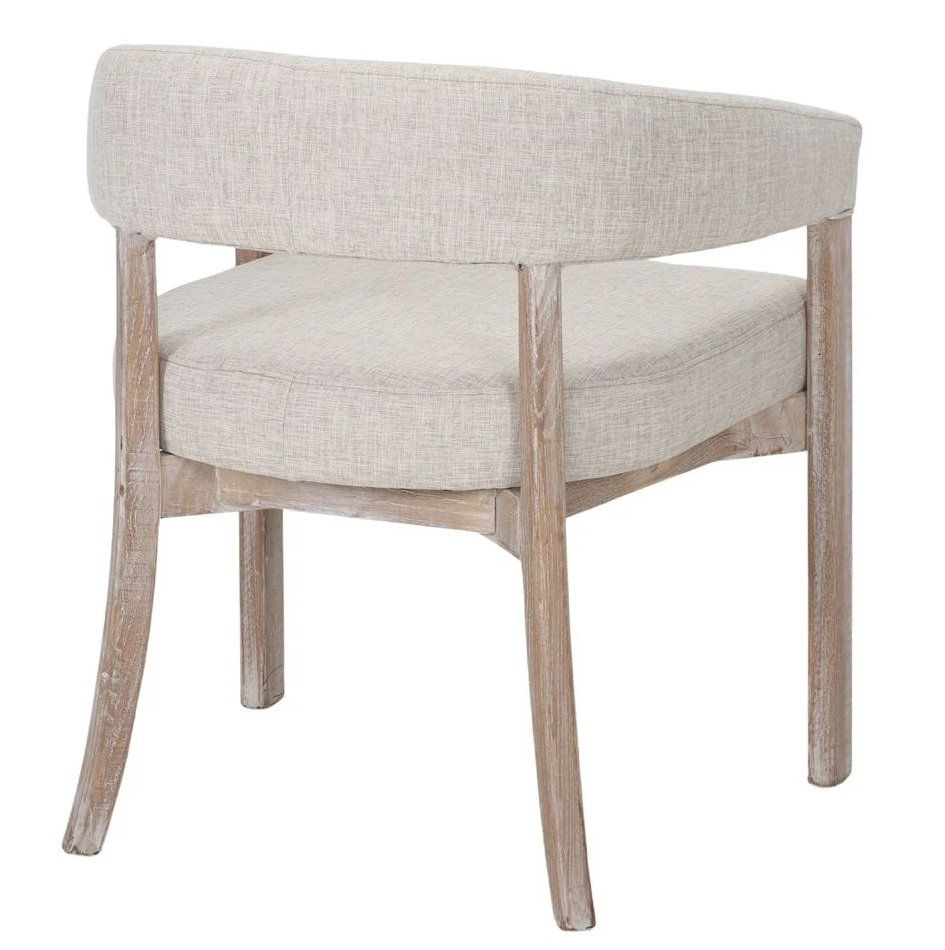 ODEI Sillon madera tapizado 3