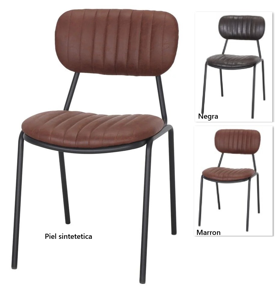 NEVELIA silla tapizada w