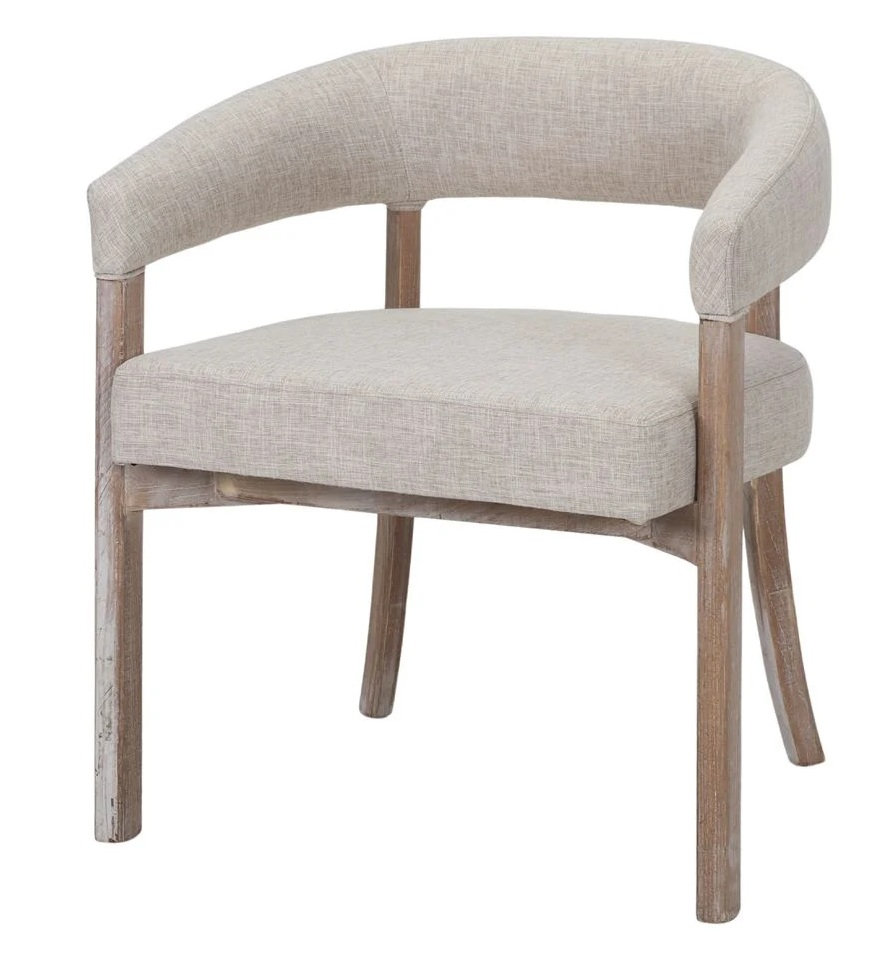 ODEI Sillon madera tapizado