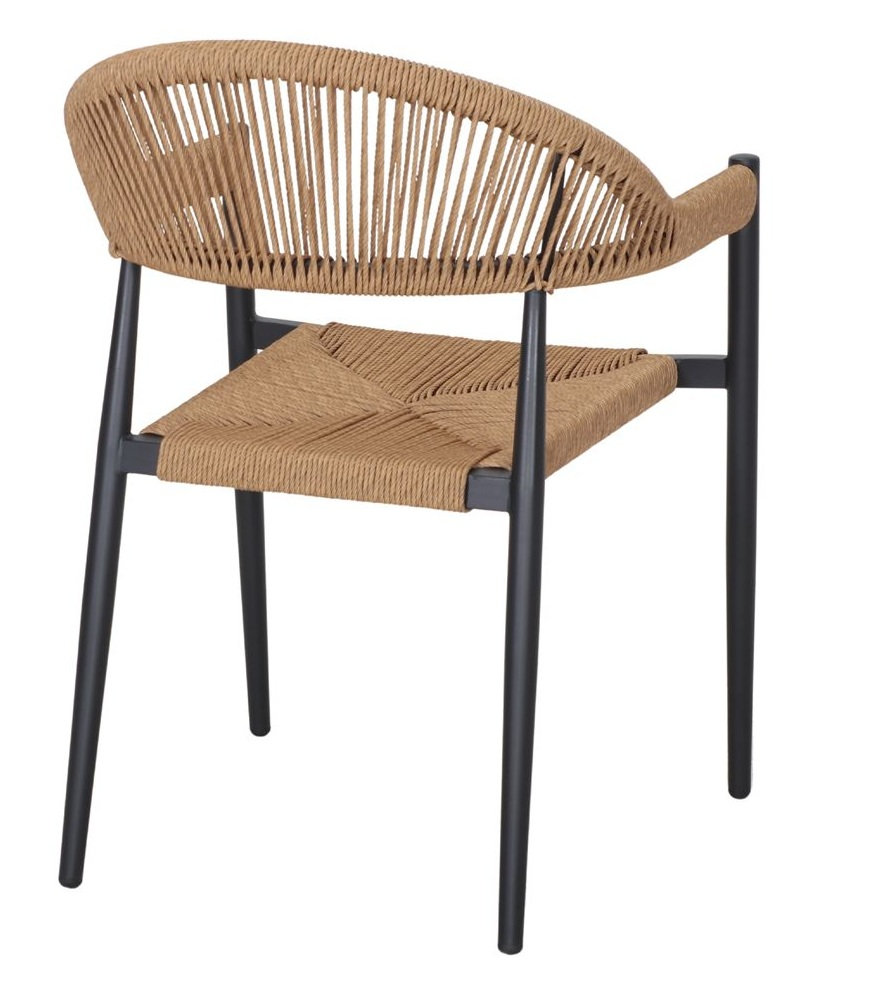 PEONY sillon aluminio cuerda 3