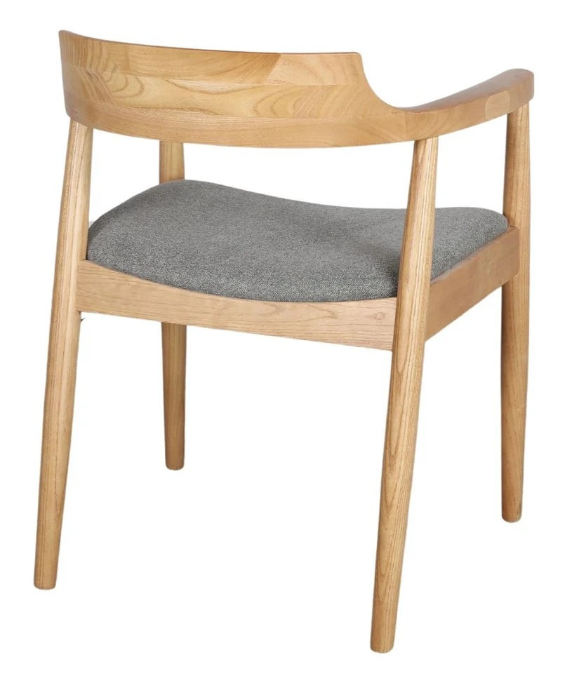 AMANDA sillon madera tapizada 2