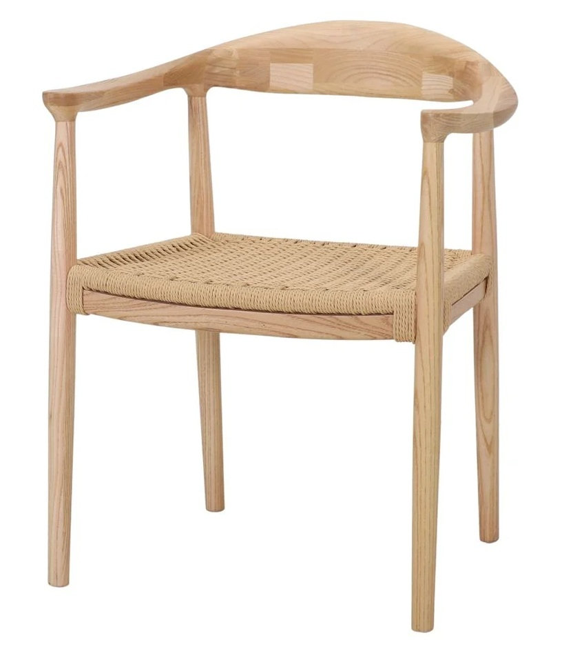 CASSIA sillon madera cuerda