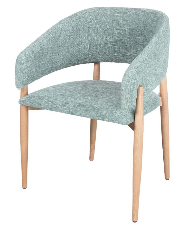 MOGI sillon tapizado verde