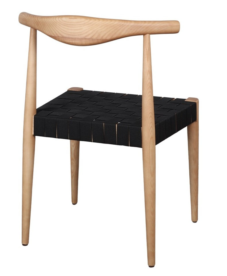 GHOST silla madera cinta negro 2