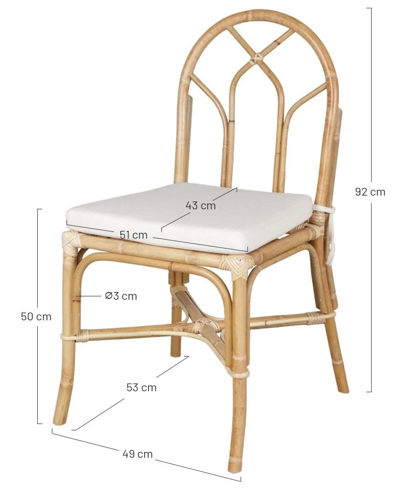 AZURA silla medula rattan 3