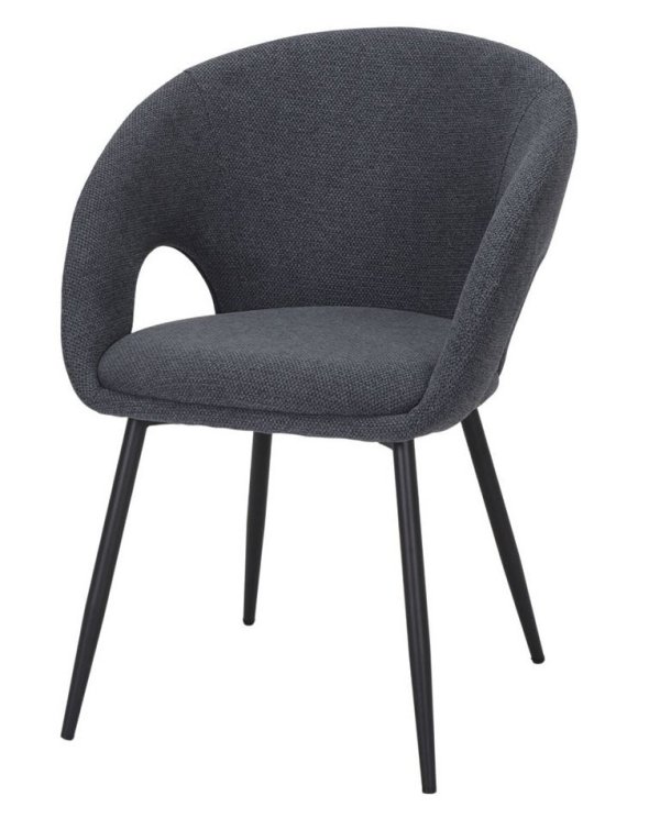 GEMINI silla tapizada azul