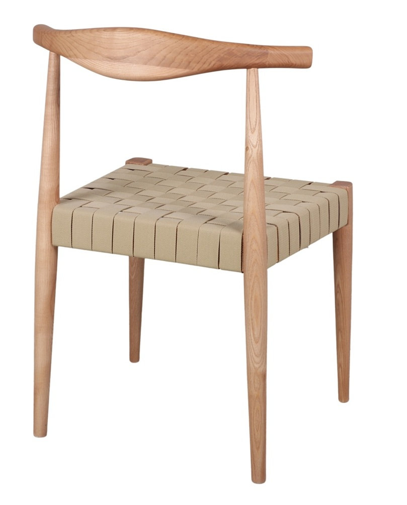 GHOST silla madera cinta beig 1