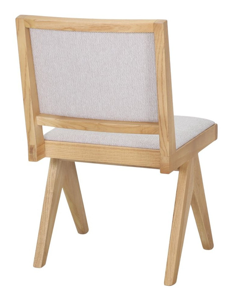 CLOUDIQ silla madera tapizada 3