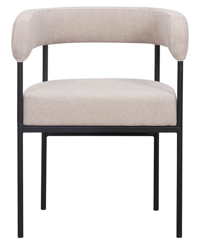 ELIANA-Silla-tapizada-marfil-1 ELIANA Silla tapizada marfil 1