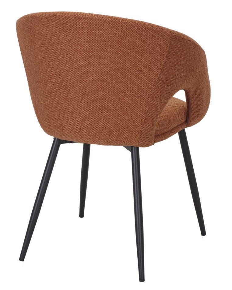 GEMINI silla tapizada calabaza 1