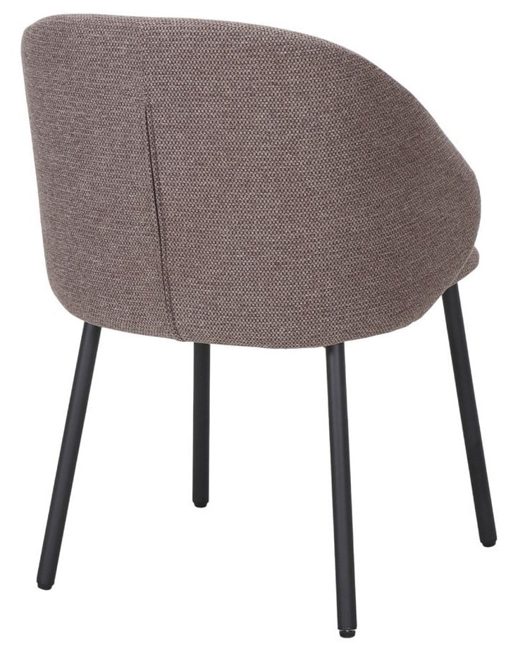 SHINTO silla tapizada marron 2