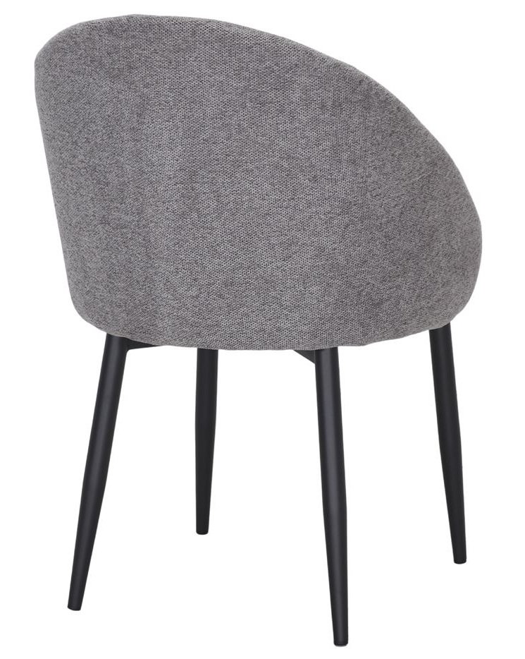 KUBALA Silla tapizada gris 2