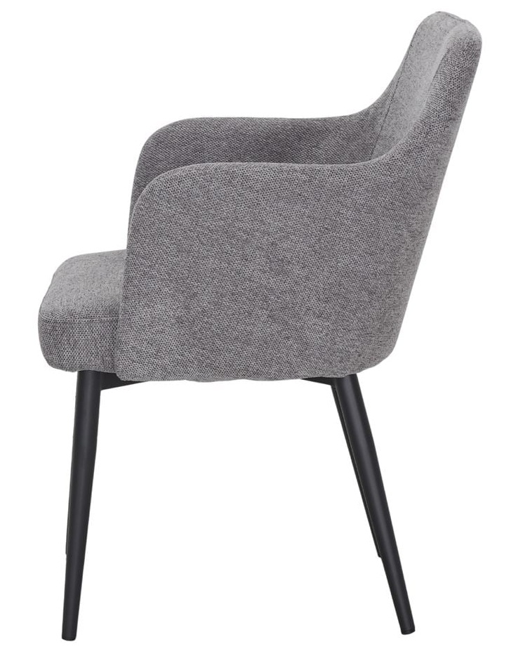 SALMA sillon tapizado gris 2