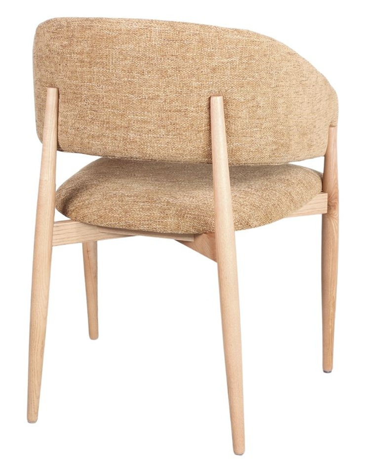 MOGI sillon tapizado mostaza 2