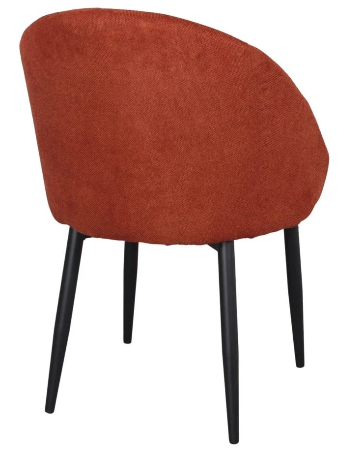 KUBALA Silla tapizada teja 2