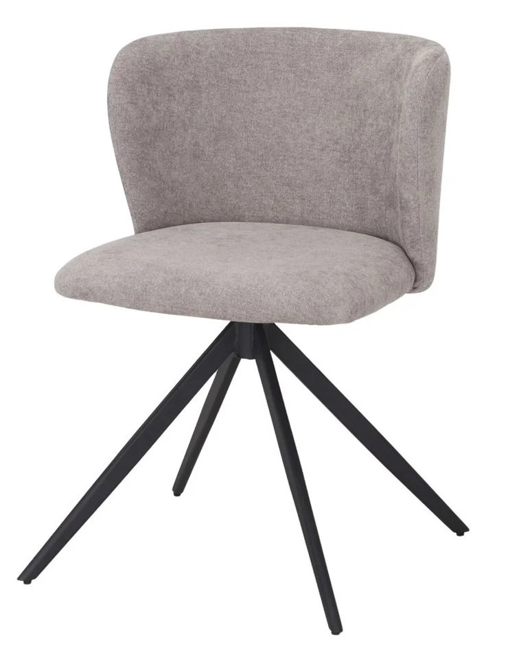 BANDURY silla tapizada tostado