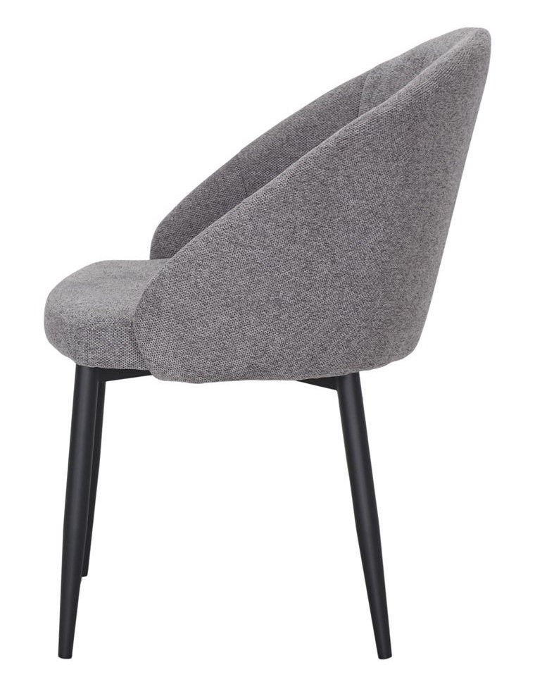 KUBALA Silla tapizada gris 1