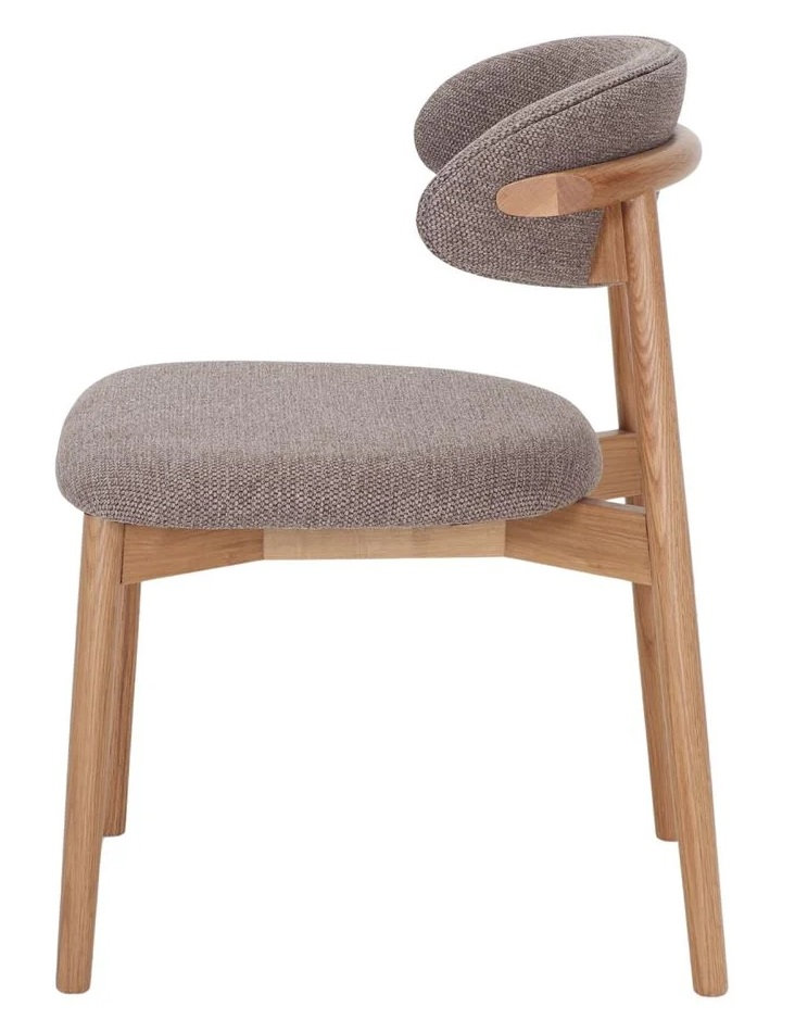 BONDI silla tapizada marron 1