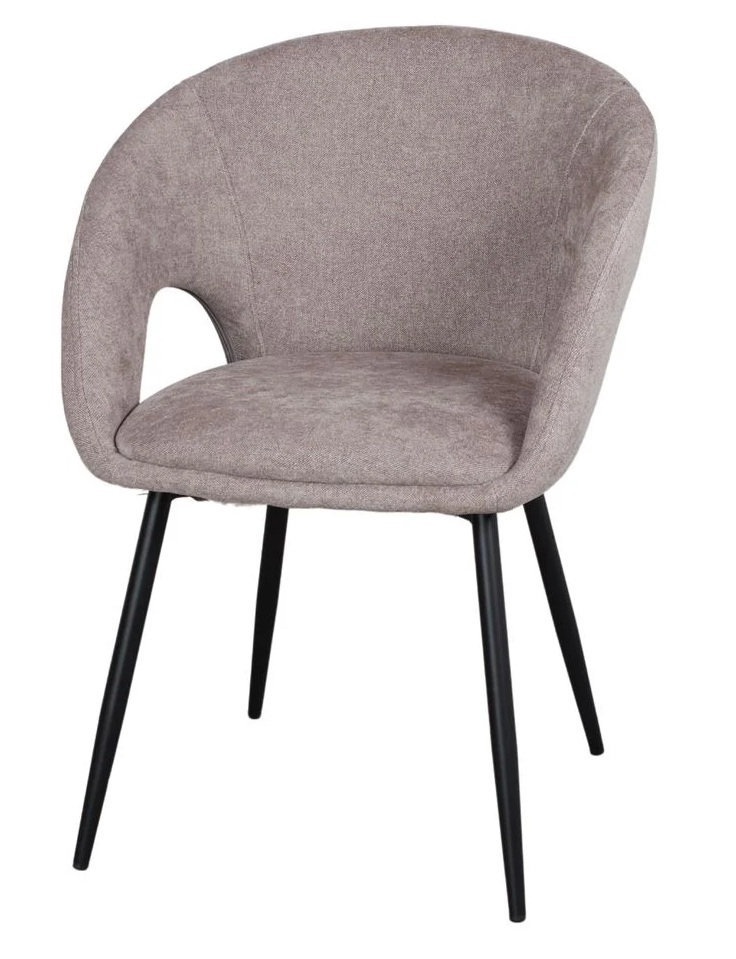 GEMINI silla tapizada tostado