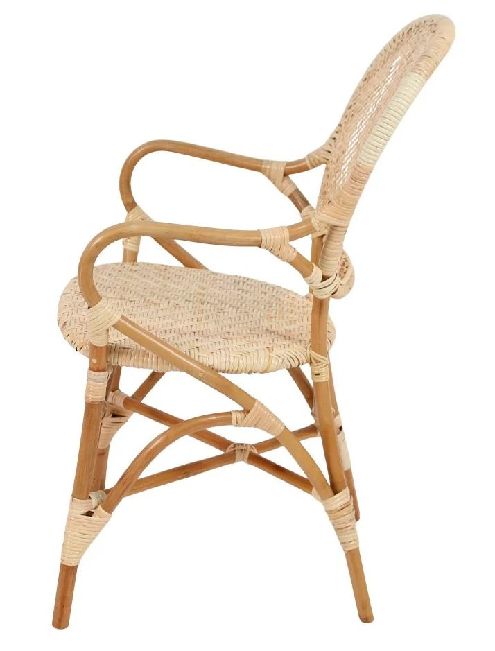 CARVI silla ratan marron 1